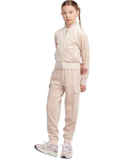 Juicy Couture Kids' Cargo Cuffed Joggers - view 2, Gray Morn