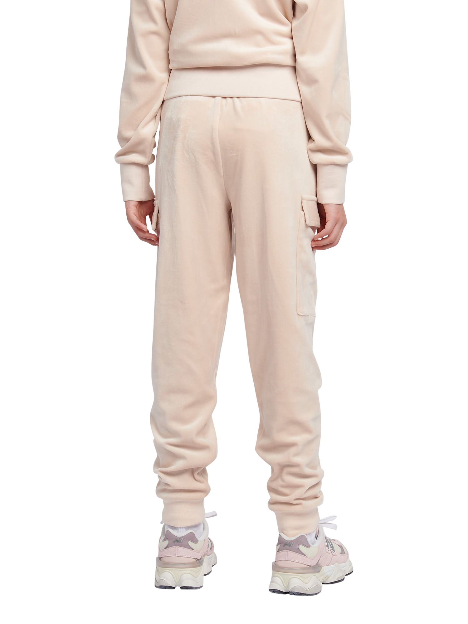 Product image 3 of 7, which shows Juicy Couture Kids' Cargo Cuffed Joggers, Gray Morn, 7-8 years