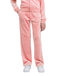 Juicy Couture Kids' Tonal Wide Leg Joggers, Peach Blossom