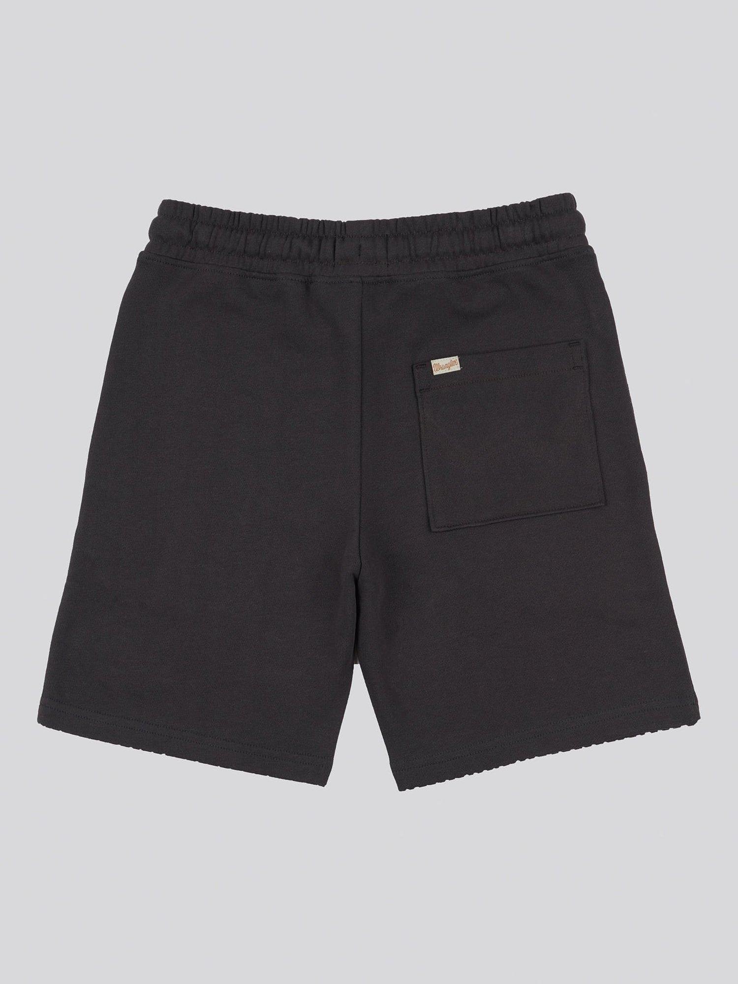 Product image 2 of 3, which shows Wrangler Kids' Spirit of the West Shorts, Wrangler Black, 7-8 years