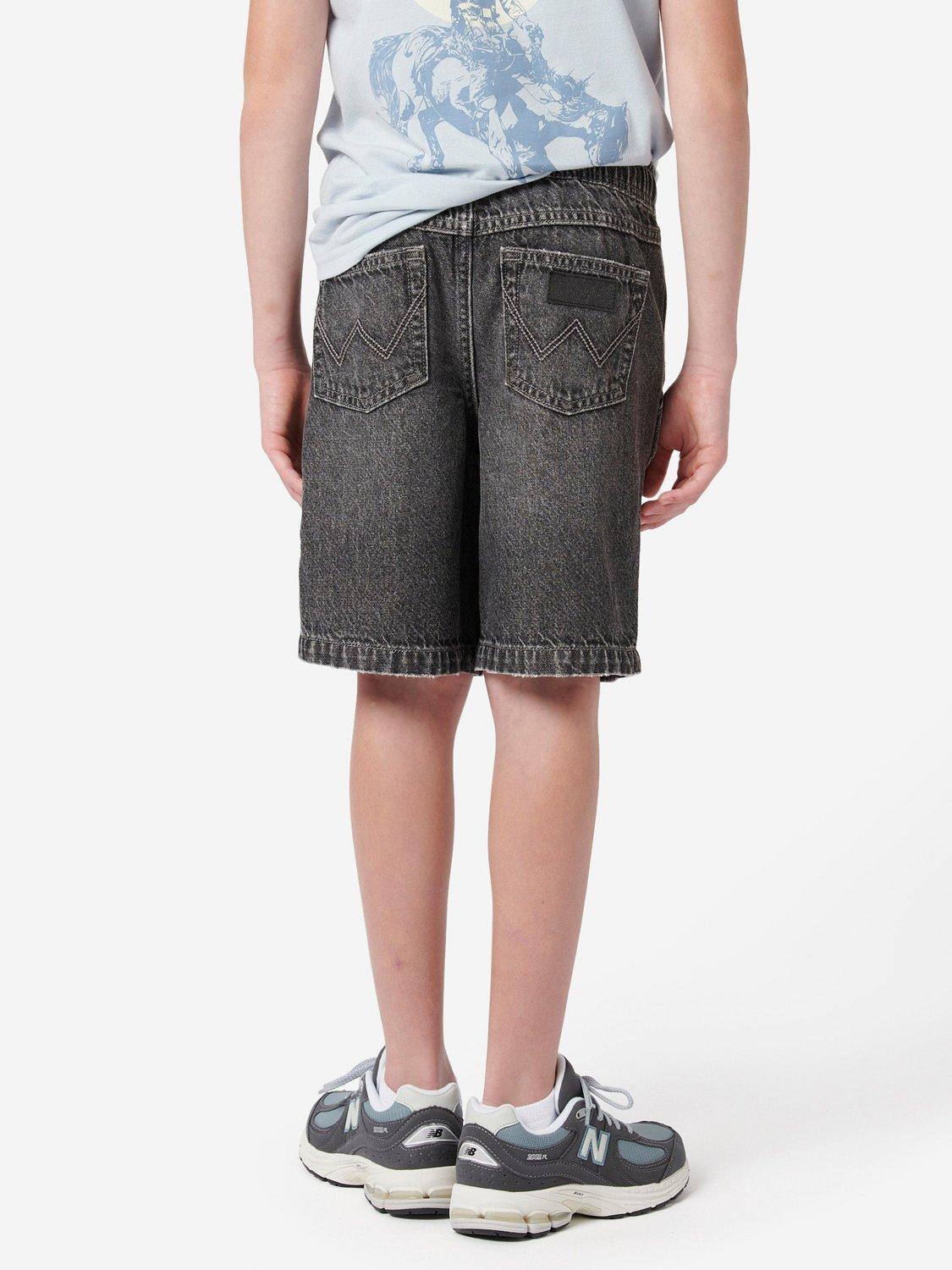 Product image 2 of 9, which shows Wrangler Kids' Frontier Shorts, Dark Space, 7-8 years