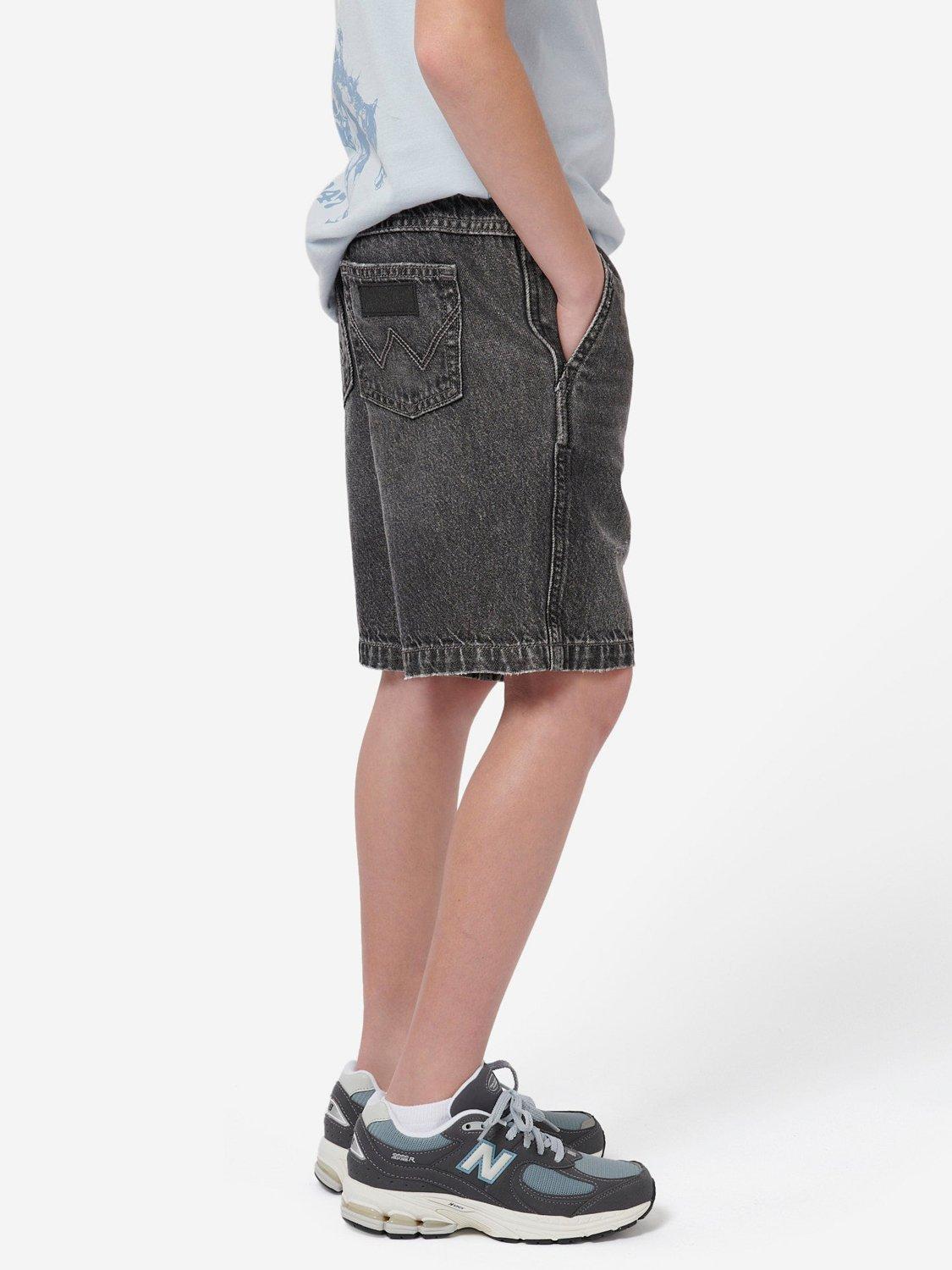 Product image 4 of 9, which shows Wrangler Kids' Frontier Shorts, Dark Space, 7-8 years
