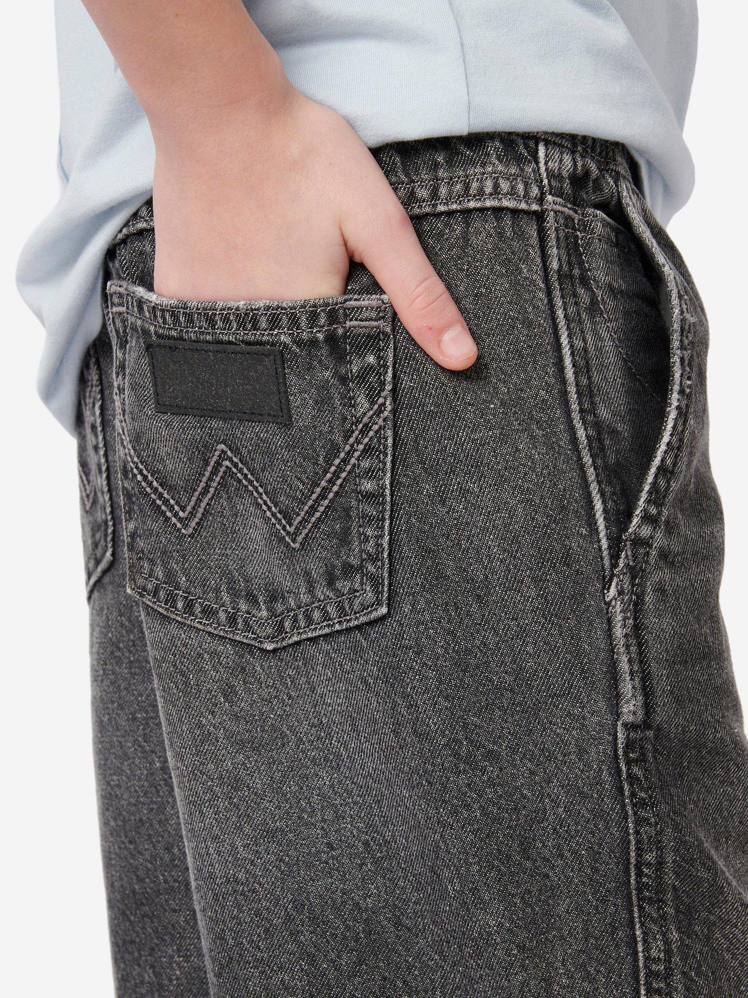 Product image 5 of 9, which shows Wrangler Kids' Frontier Shorts, Dark Space, 7-8 years