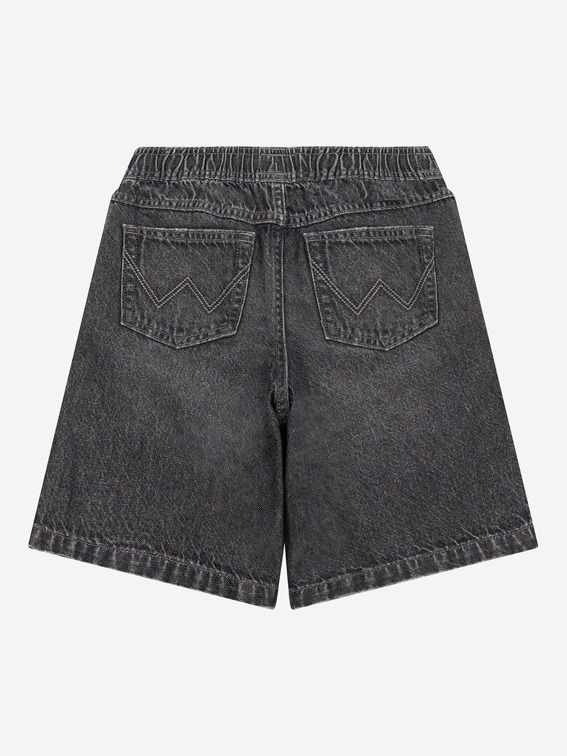 Product image 8 of 9, which shows Wrangler Kids' Frontier Shorts, Dark Space, 7-8 years