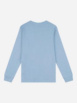 Wrangler Kids' Racer Long Sleeve T-Shirt, Windward Blue - view 2, Windward Blue