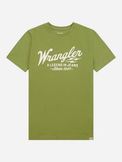 Wrangler Kids' Ride of Life T-Shirt, Castille Green, Castille Green