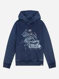Wrangler Kids' Rope Wrangler Hoodie, Navy Blazer