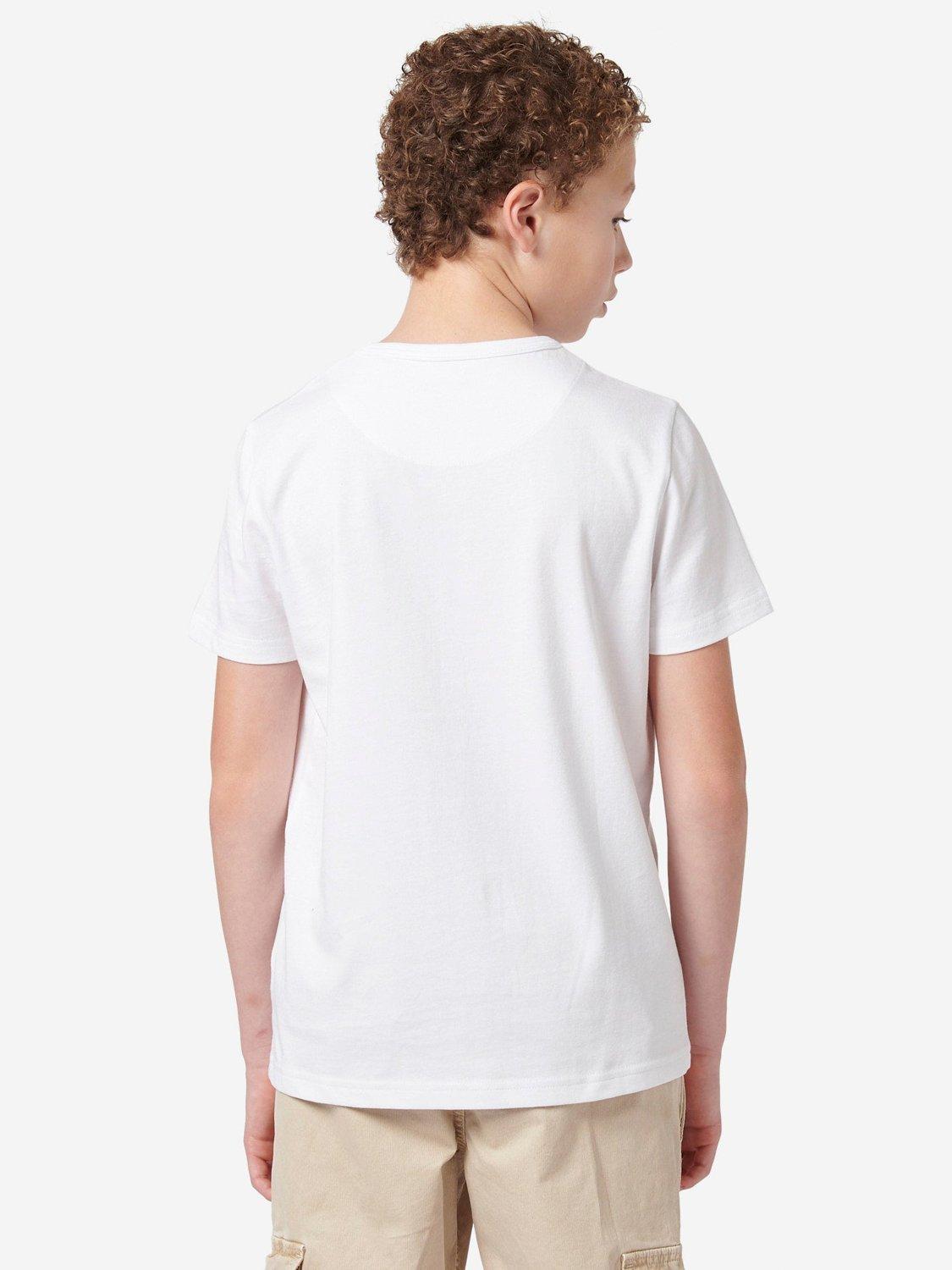 Product image 2 of 8, which shows Wrangler Kids' Western Cactus T-Shirt, Bright White/Multi, 7-8 years