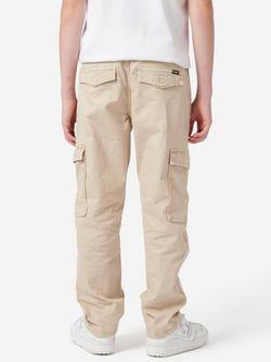 Wrangle Kids' Wrancher Relaxed Cargo Trousers, Oxford Tan - view 2, Oxford Tan