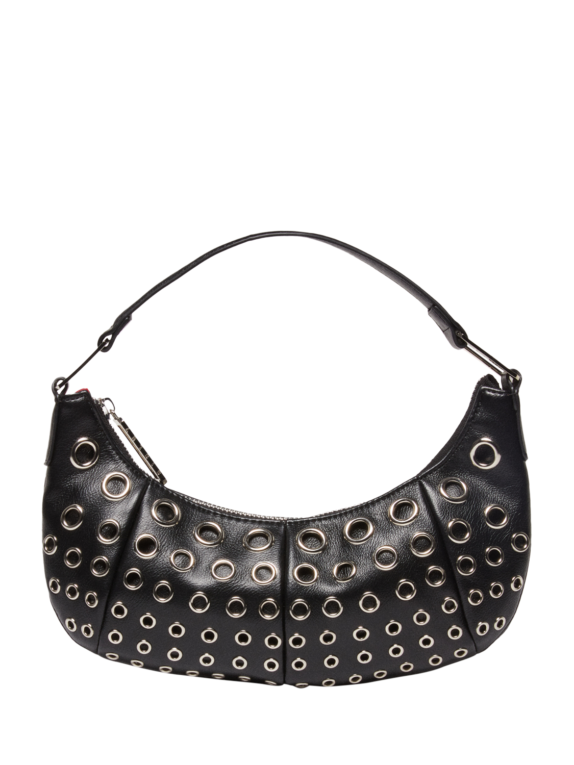 Product image 1 of 3, which shows SISLEY Eyelet Shoulder Bag, Black