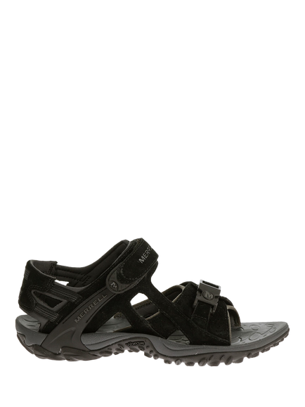 Merrell Kahuna III Suede Sandals, Black, Black
