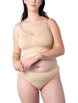 Hotmilk My Necessity 2.0 FlexFit Busty Nursing Bra - view 2, Frappe