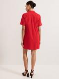 Phase Eight Nicky Embroidered Floral Mini Dress, Red