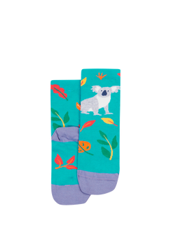 Frugi Kids' Rock My Socks, Pack of 3, Zoologist Multipack - view 2, Zoologist Multipack