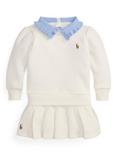 Polo Ralph Lauren Baby Cotton Blend Top and Skirt Set, Nevis