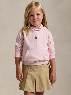 Ralph Lauren Polo Ralph Lauren Kids' Hoodie, Pink, Hint Of Pink