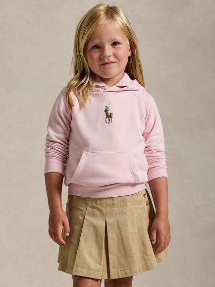 Ralph Lauren Polo Ralph Lauren Kids' Hoodie, Pink, Hint Of Pink