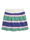 Polo Ralph Lauren Kids' Cotton Rugby Skirt, Fairway Stripe
