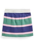 Polo Ralph Lauren Kids' Cotton Rugby Skirt, Fairway Stripe