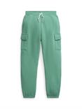 Ralph Lauren Kids' Cotton Blend Athletic Cargo Pants, Fairway Green