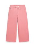 Ralph Lauren Kids' Cotton Blend Athletic Trousers, Faded Peony