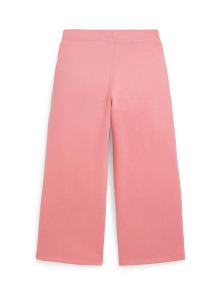Polo Ralph Lauren Kids' Cotton Blend Athletic Trousers, Faded Peony - view 2, Faded Peony