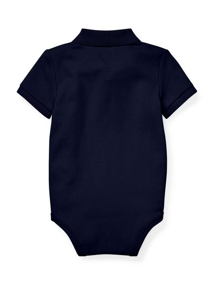 Ralph Lauren Baby Polo Bodysuit, Refined Navy - view 2, Refined Navy