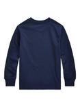 Polo Ralph Lauren Kids' Cotton Long Sleeved T-Shirt, Cruise Navy