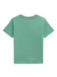 Polo Ralph Lauren Kids' Cotton Round Neck Polo Bear T-Shirt, Fairway Green