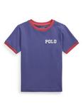 Ralph Lauren Polo Ralph Lauren Kids' Logo T-Shirt, Classic Blue