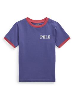 Ralph Lauren Polo Ralph Lauren Kids' Logo T-Shirt, Classic Blue, Classic Blue