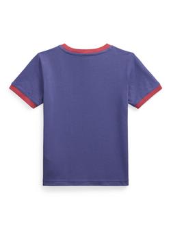 Ralph Lauren Polo Ralph Lauren Kids' Logo T-Shirt, Classic Blue - view 2, Classic Blue