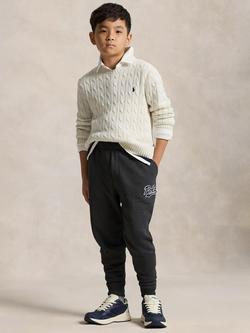 Polo Ralph Lauren Kids' Cable Knit Jumper - view 2, Nevis