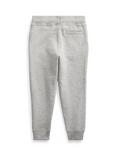 Ralph Lauren Kids' Cotton Blend Drawstring Jogging Bottoms, Dark Sport Heather