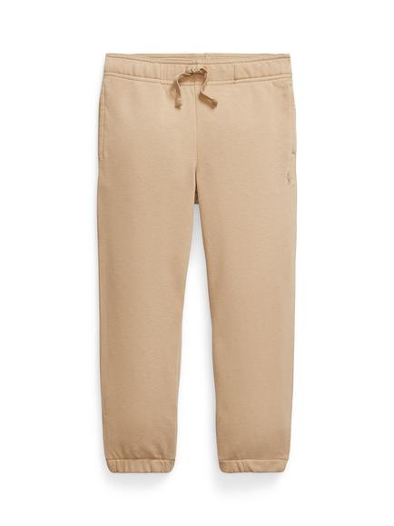 Ralph Lauren Kids' Cotton Blend Drawstring Sweat Pants, Vintage Khaki, Vintage Khaki