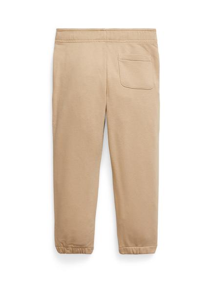 Ralph Lauren Kids' Cotton Blend Drawstring Sweat Pants, Vintage Khaki - view 2, Vintage Khaki