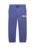 Ralph Lauren Kids' Athlete Cotton Drawstring Joggers, Classic Blue