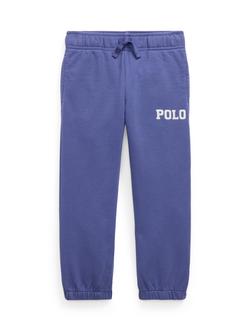 Ralph Lauren Kids' Athlete Cotton Drawstring Joggers, Classic Blue, Classic Blue