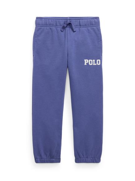Ralph Lauren Kids' Athlete Cotton Drawstring Joggers, Classic Blue, Classic Blue