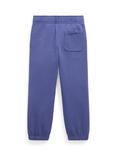 Ralph Lauren Kids' Athlete Cotton Drawstring Joggers, Classic Blue