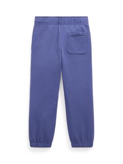 Ralph Lauren Kids' Athlete Cotton Drawstring Joggers, Classic Blue - view 2, Classic Blue