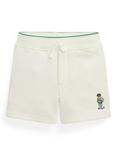 Polo Ralph Lauren Kids' Prepster Cotton Blend Drawstring Shorts, Nevis Bear