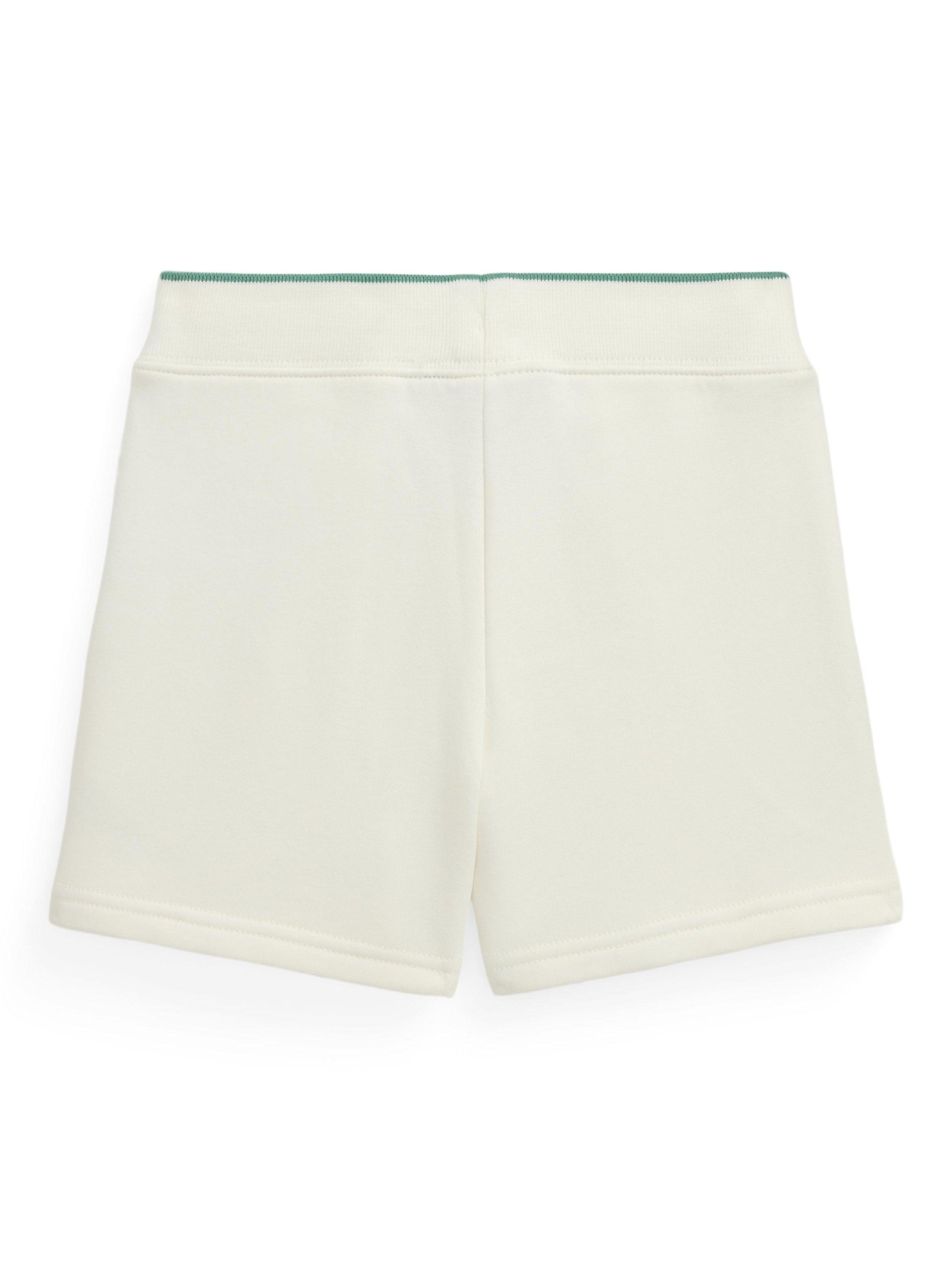 Product image 2 of 2, which shows Polo Ralph Lauren Kids' Prepster Cotton Blend Drawstring Shorts, Nevis Bear, 2 years