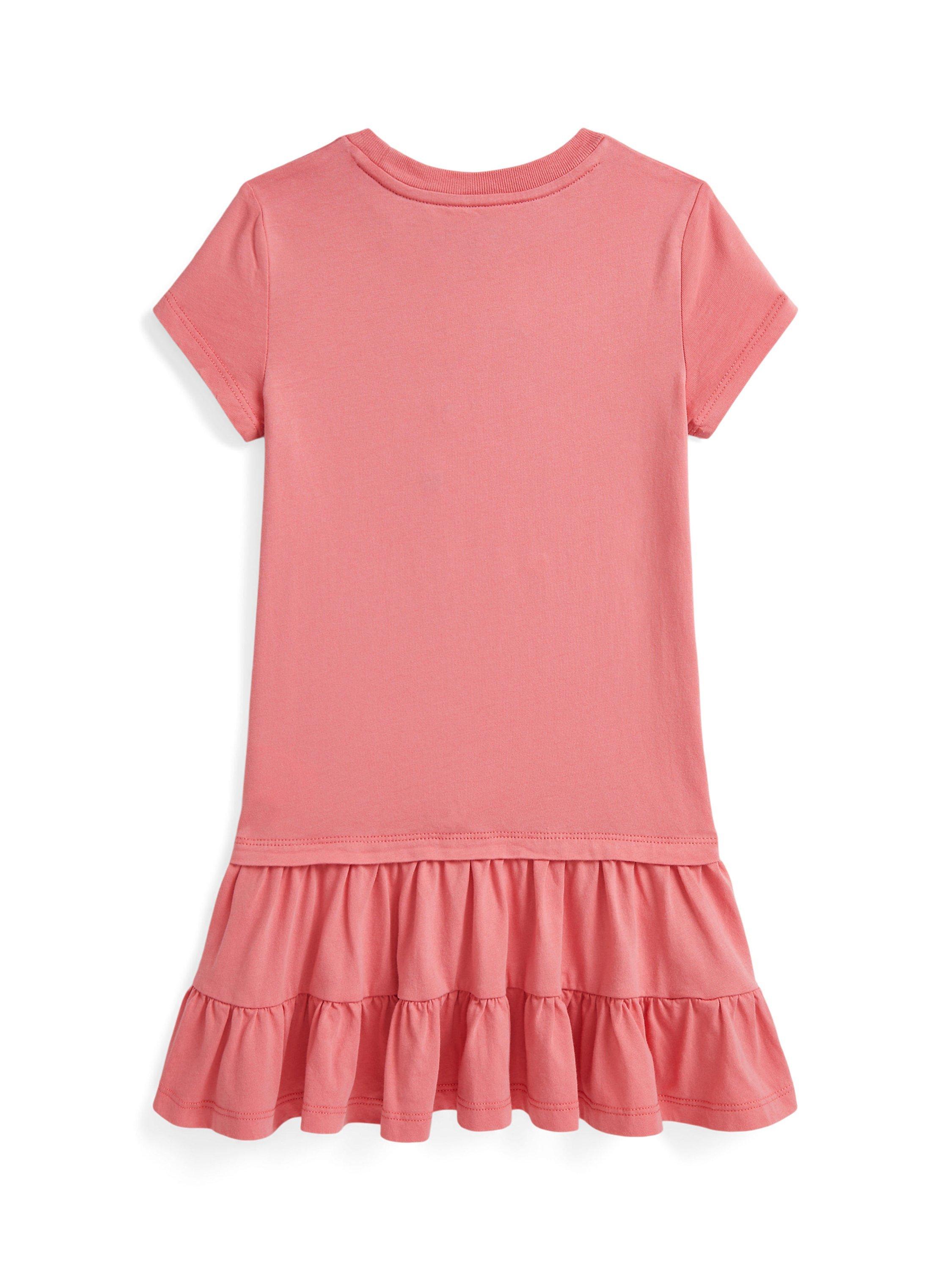 Product image 2 of 2, which shows Ralph Lauren Kids' Day Dress, Faded Peony, 2 years