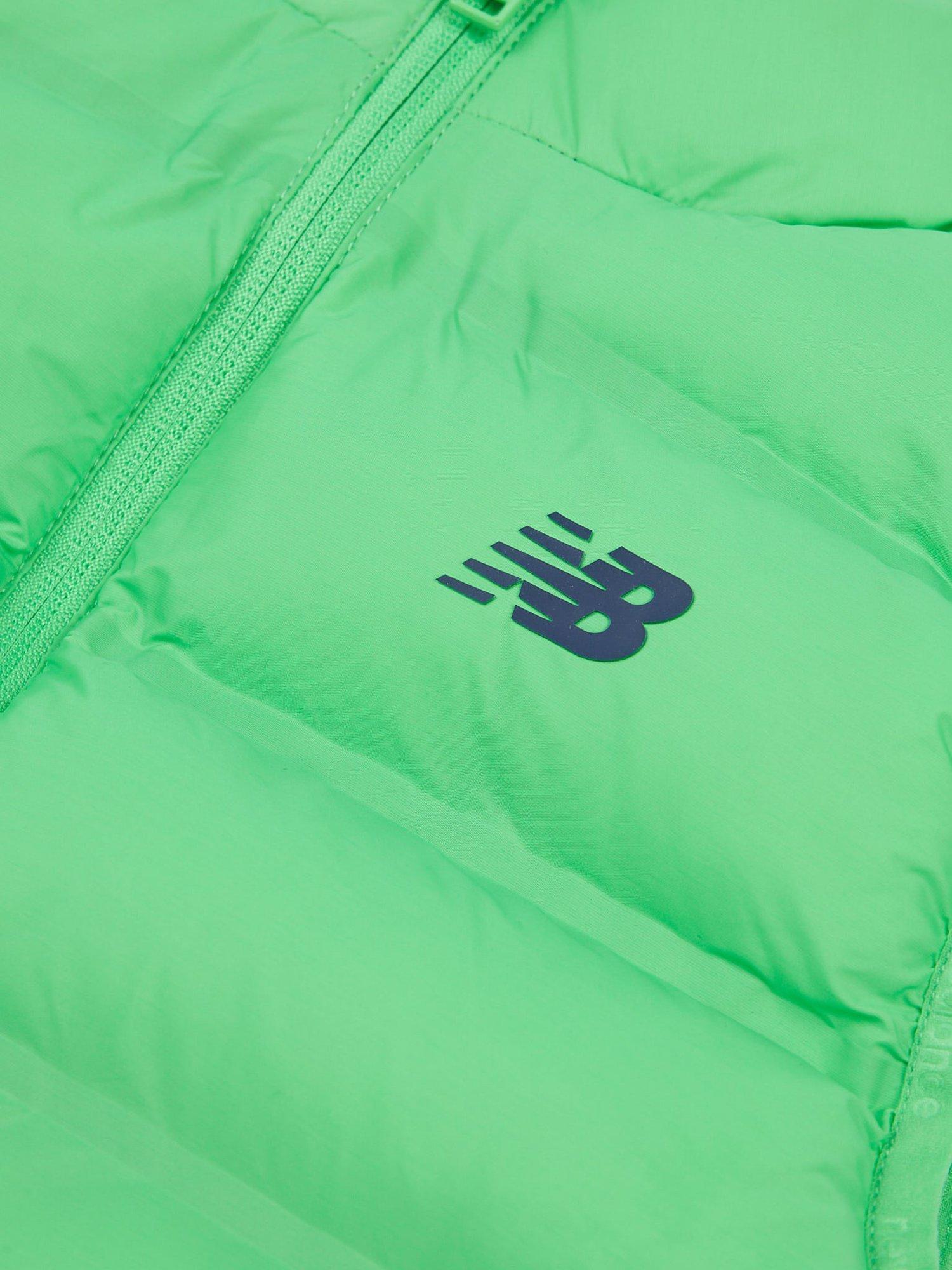 Product image 8 of 8, which shows New Balance Kids' Quilted Gilet , Green Apple, 7-8 years