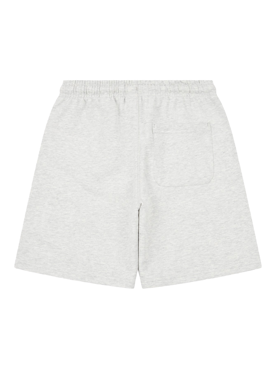 Product image 2 of 3, which shows New Balance Kids' French Terry Small Logo Shorts, Ash Heather, 7-8 years