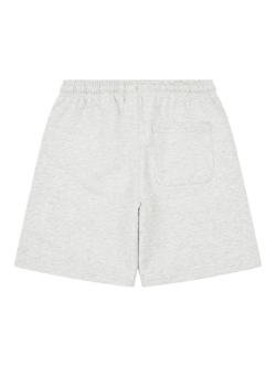 New Balance Kids' French Terry Small Logo Shorts - view 2, Ash Heather