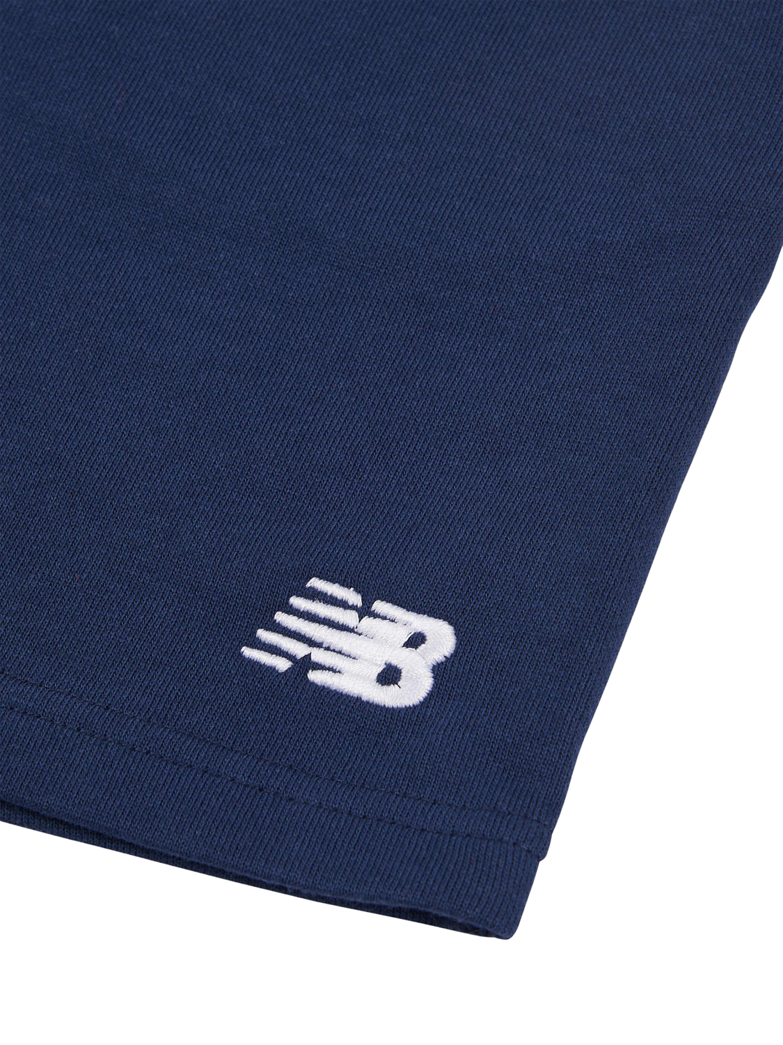 Product image 9 of 9, which shows New Balance Kids' Logo Shorts, Navy, 7-8 years