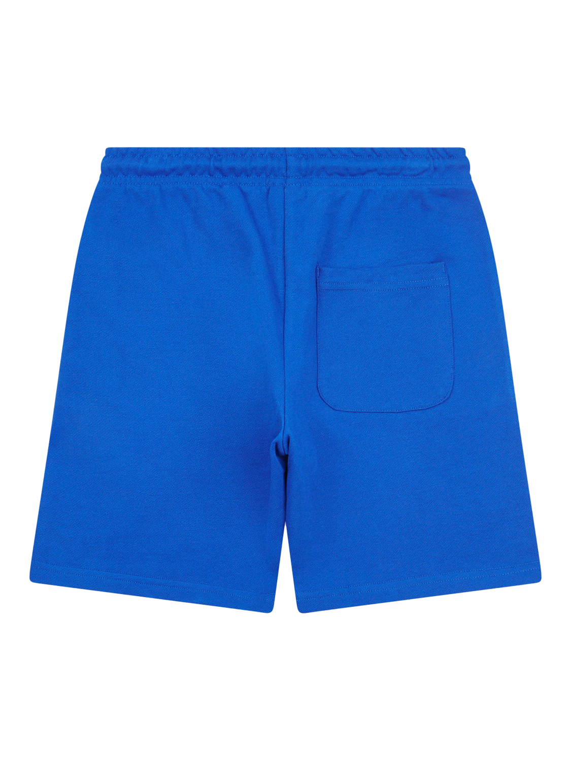 Product image 2 of 3, which shows New Balance Kids' Stacked Logo Shorts, Team Royal, 7-8 years