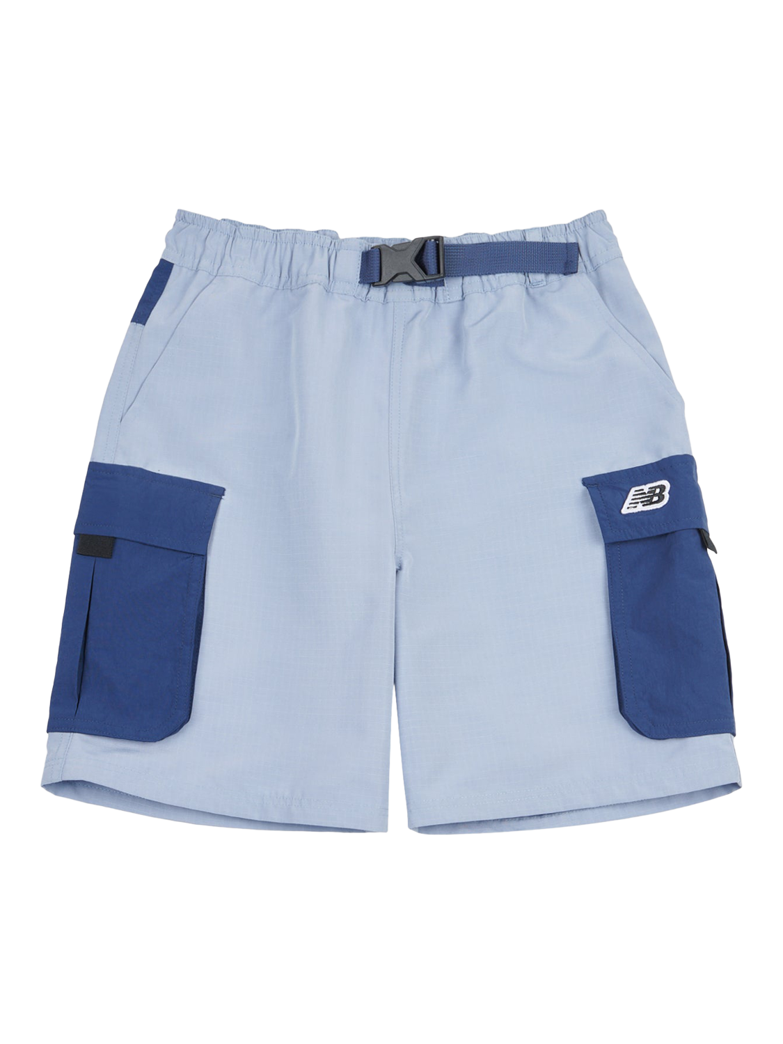 Product image 6 of 8, which shows New Balance Kids' Premium Zip Pocket Shorts, Dusk Shower, 7-8 years